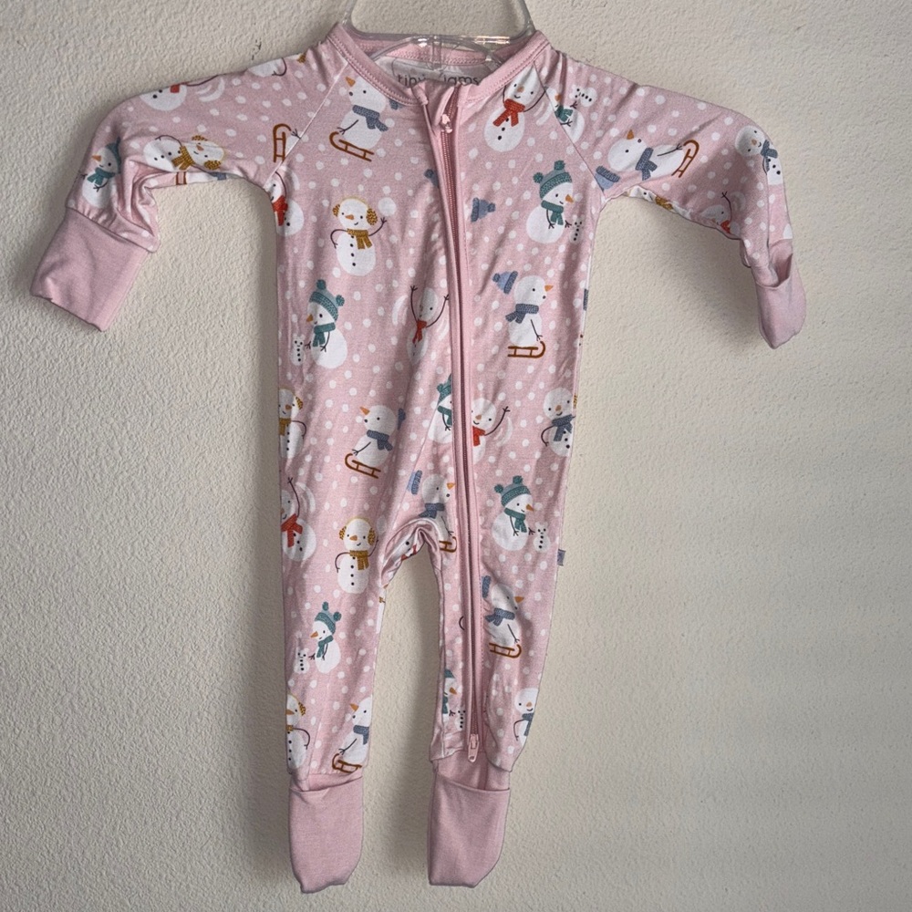 Tiny Jams‎ Snowman One Piece Pjs